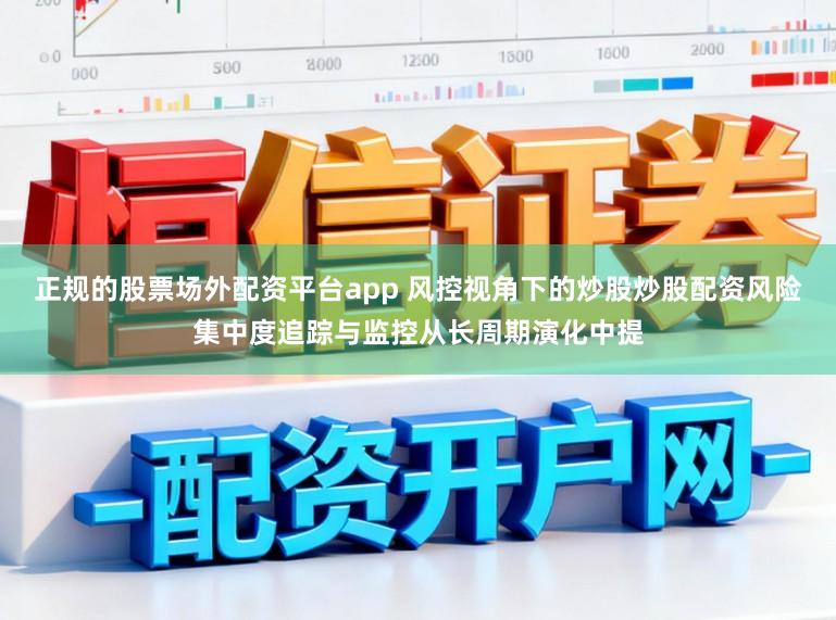 正规的股票场外配资平台app 风控视角下的炒股炒股配资风险集中度追踪与监控从长周期演化中提