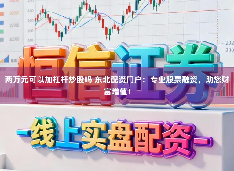 两万元可以加杠杆炒股吗 东北配资门户：专业股票融资，助您财富增值！
