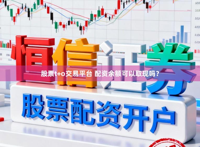 股票t+o交易平台 配资余额可以取现吗？